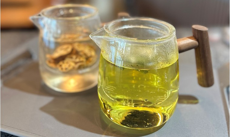 즉석제조 연잎차 사진