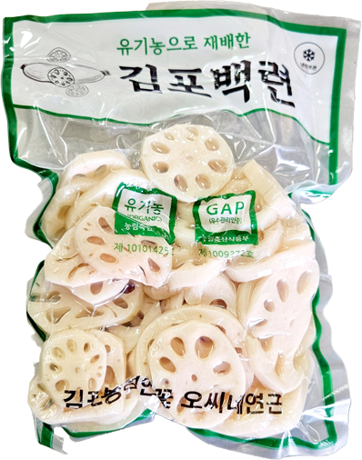 연근 슬라이스 (신선 보존 전처리)