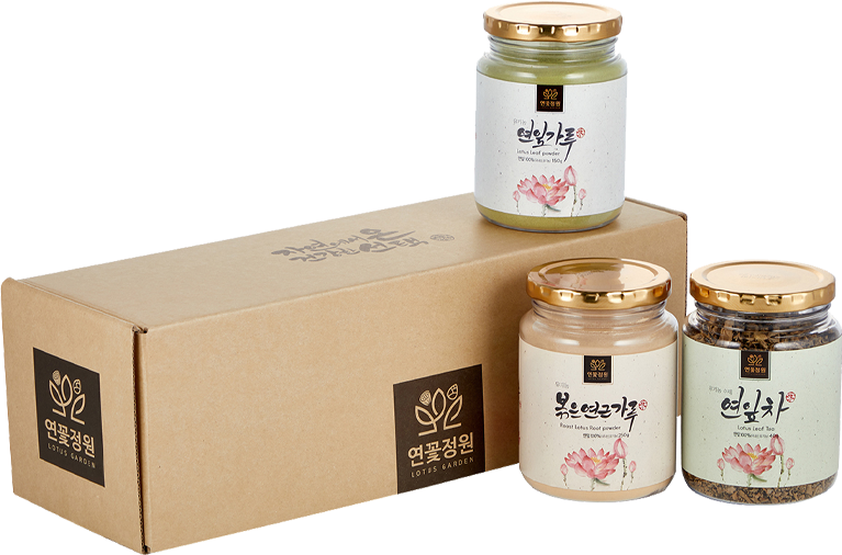 유기농 가루 + 유기농 수제차 세트